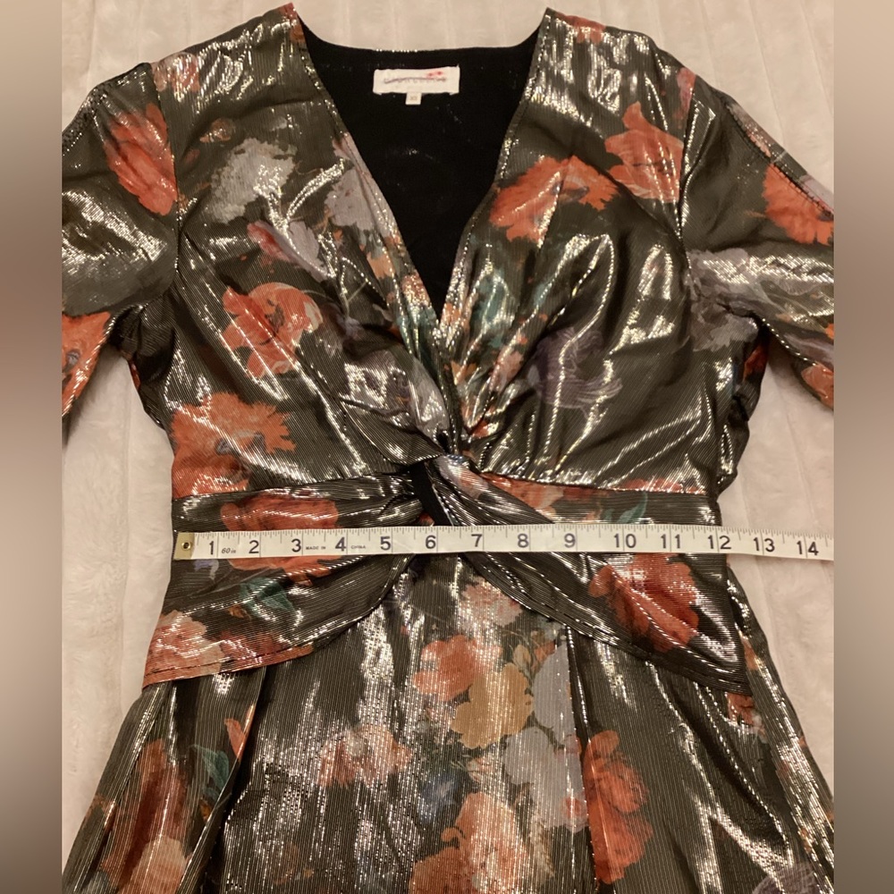 Anthropologie Caballero Deep V-Neck Maxi Dress - Picture 13 of 16